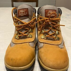 Timberland Men's Brown and Gray Boots